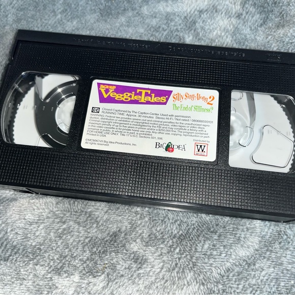 VeggieTales - The End of Silliness VHS - Picture 3 of 3